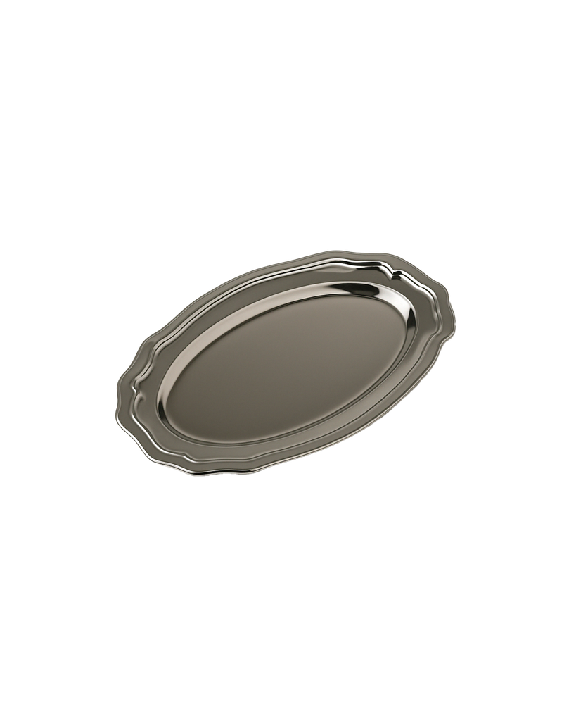 Plat en inox 