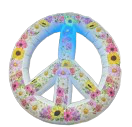 Symbole de la Paix Fleuri