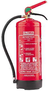 Extincteur à poudre A, B, C