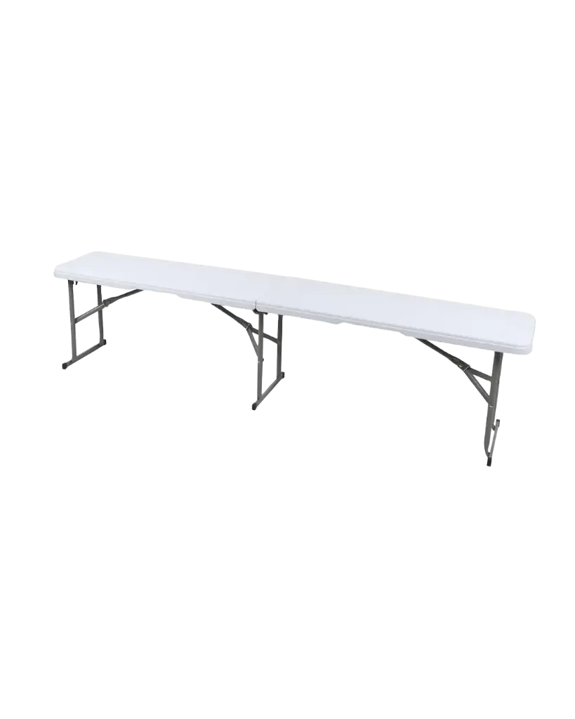 Banc blanc 180cm
