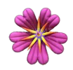 [GD7004] Fleur fuchsia 