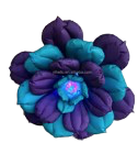 [GD7012] Fleur violette et bleue 