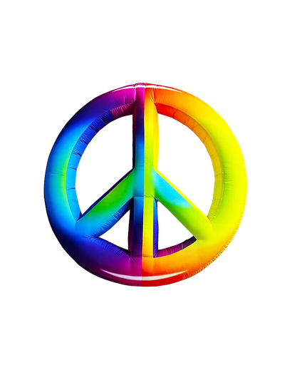 [GD7070] Symbole de la Paix Arc-en-ciel